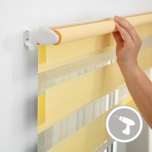 Produktbild für Rollo Lichtblick Klemmfix, lichtdurchlässig, gelb