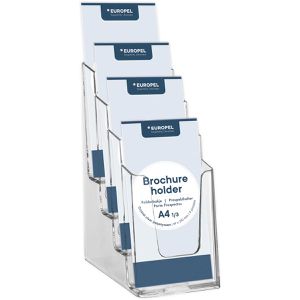 Prospekthalter Europel 350102, transparent