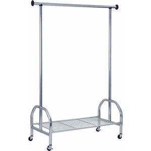 Produktbild für Garderobenständer Haku-Möbel Stefano, silber