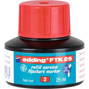 Nachfülltusche Edding FTK25, rot