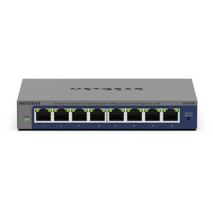 Produktbild für Switch Netgear 100-Serie SOHO Plus, GS108E-400EUS, managed