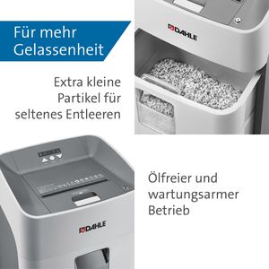 Produktbild für Aktenvernichter Dahle ShredMATIC 300, 35314, mit Rollen