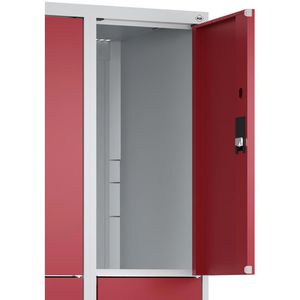 Produktbild für Schließfachschrank CP-Möbel Classic Plus, rot