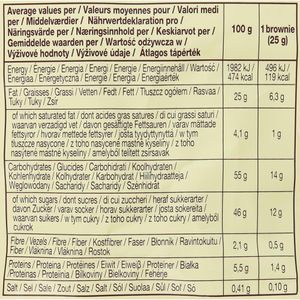Produktbild für Kuchen Mr.Brownie Chocolate, mit Schokoladenstückchen