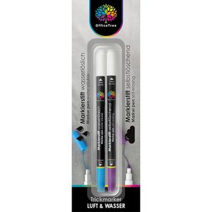 Produktbild für Trickmarker OfficeTree 619, blau &amp; lila