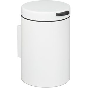 Mülleimer Relaxdays 10038562, weiß