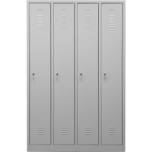 Produktbild für Spind G-Office WRC/4.18117, lichtgrau