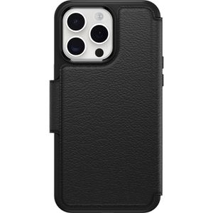 Produktbild für Handyhülle Otterbox Strada Folio, MagSafe, schwarz
