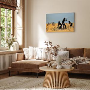 Produktbild für Wandbild Artgeist Trolley Hunters