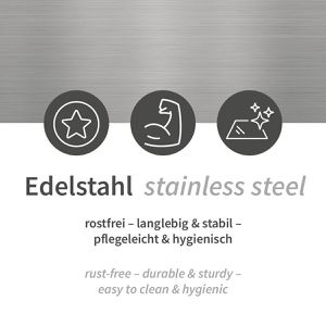 Produktbild für Hygienebeutelspender Hygoclean aus Edelstahl