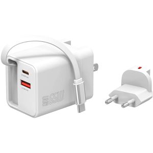 Produktbild für USB-Ladegerät 4smarts GaN Flex Jojo, 65 Watt
