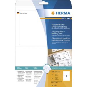 Produktbild für Versandetiketten Herma 8316, weiß