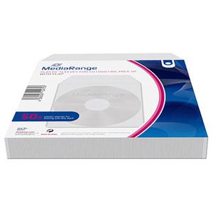 Produktbild für CD-Hüllen MediaRange BOX64, 124 x 124 mm