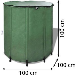 Produktbild für Regentonne vidaXL Regenwassertank, 750 Liter