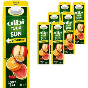 Produktbild für Saft albi your sun + Vitamin D, ohne Zuckerzusatz
