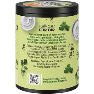 Produktbild für Gewürzmischung Ostmann Lets's Do Kräuterdip