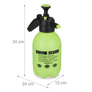 Produktbild für Drucksprüher Relaxdays grün, 2 Liter