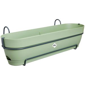 Produktbild für Blumenkasten elho Vibia Campana Allin1 70, pistaziengrün