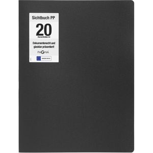 Produktbild für Sichtbuch Pagna 21009-01 Office, aus PP, A4