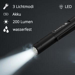 Produktbild für Taschenlampe Ledlenser P2R, LED, aufladbar