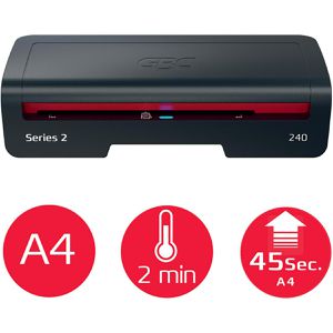Produktbild für Laminiergerät GBC 240, mit 2 Rollen, A4