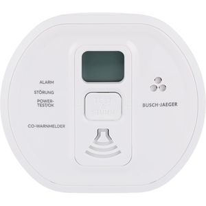 CO-Melder Busch-Jaeger 6839/01-84, mit Batterie