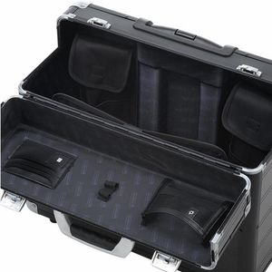 Produktbild für Pilotenkoffer Alumaxx C-2 45129, carbon / silber, 40 Liter