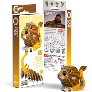 Produktbild für Puzzle Eugy 650070, 3D Tier-Puzzle, Löwe