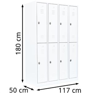 Produktbild für Spind Lüllmann 520247, weiß