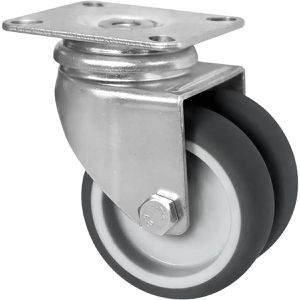 Produktbild für Apparaterolle CASCOO Serie P2T2, mit Anschraubplatte