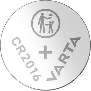 Produktbild für Knopfzelle Varta CR2016