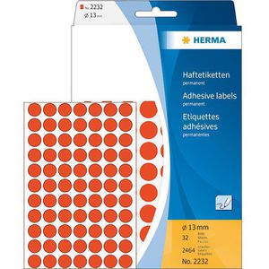 Markierungspunkte Herma 2232, rot