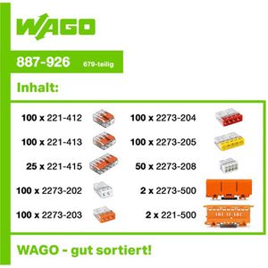 Produktbild für Verbindungsklemme Wago 887-926, L-Boxx, Set