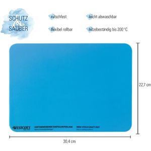 Produktbild für Schreibunterlage Westcott E-16814, blau