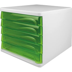 Produktbild für Schubladenbox Helit H6129930, the wave, A4
