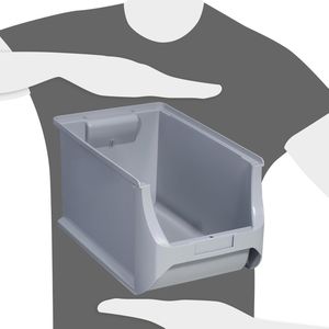 Produktbild für Sichtlagerkasten Allit ProfiPlus Box 456284, Größe 4H