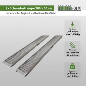 Produktbild für Auffahrrampe Trutzholm 39048901, 2 Stück
