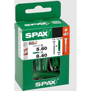 Produktbild für Schrauben-Dübel-Set Spax 4101880800402, Typ SD