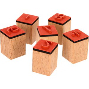 Produktbild für Motivstempel Rico-Design Zahlen und Zeichen, aus Holz
