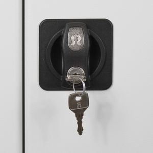 Produktbild für Magazinschrank ADB 40828, grau
