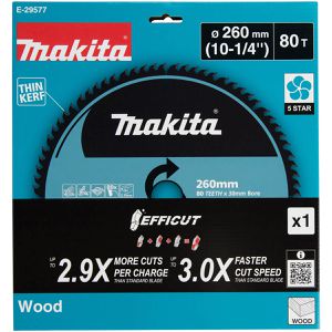 Produktbild für Kreissägeblatt Makita E-29577, EFFICUT
