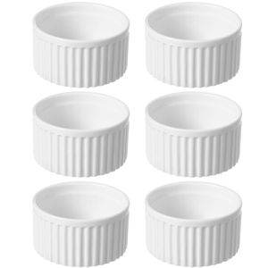 Produktbild für Auflaufform Hendi Rustica Ofenform, weiß, aus Porzellan