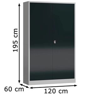 Produktbild für Aktenschrank ClassiX X-530388, aus Metall