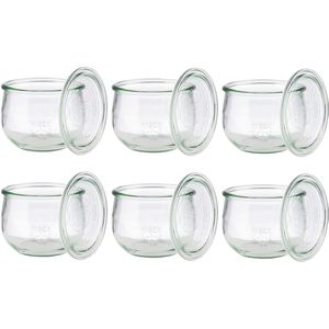 Einmachglas APS Weck-Glas, mit Glasdeckel