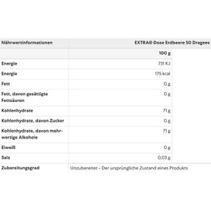 Produktbild für Kaugummis Extra Erdbeere