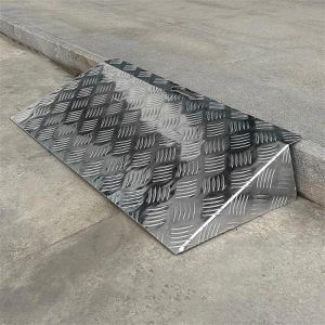 Produktbild für Bordsteinrampe Allpax 10023092, aus Aluminium