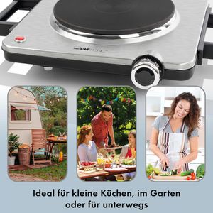 Produktbild für Kochplatte Clatronic EKP 3788 E