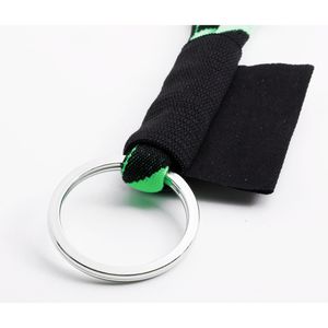 Produktbild für Schlüsselband Webbomb Tubular, grün/schwarz