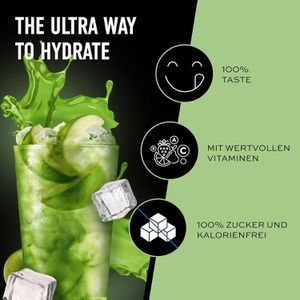 Produktbild für Sirup ESN Ultra Vitamin Syrup Green Apple Flavor, zuckerfrei