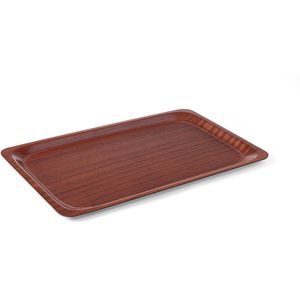 Produktbild für Serviertablett Hendi Woodform 507216 eckig, GN 1/1